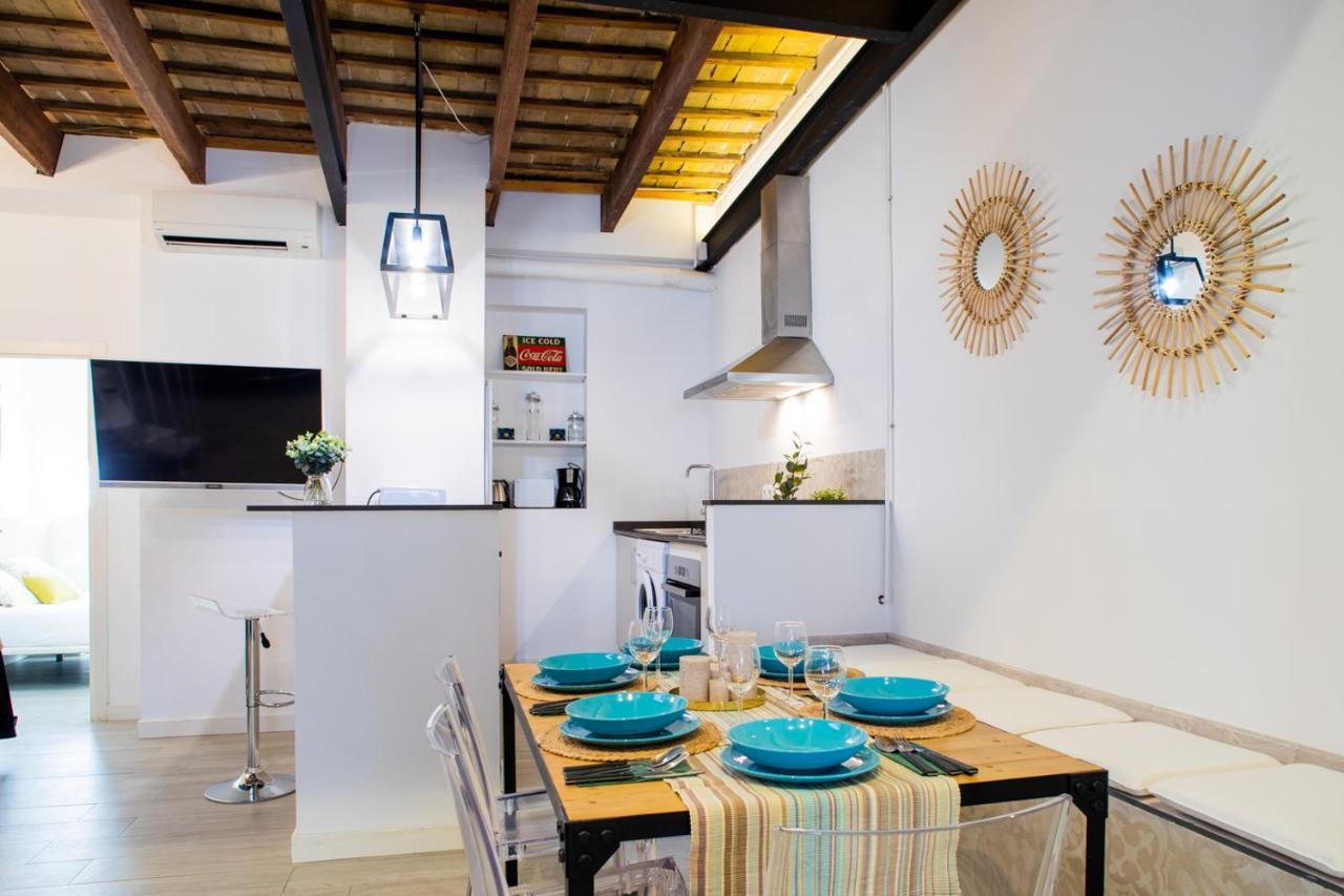 Florit Flats - Cabanyal 3 Bedroom Wifi Ac Terrace Beach Penthouse Valencia Exterior foto